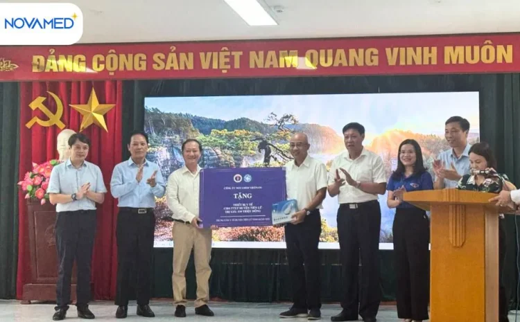  Novamed Tham Dự Ngày Hội Tình Nguyện Vì Sức Khỏe Cộng Đồng tại Huyện Tiên Lữ